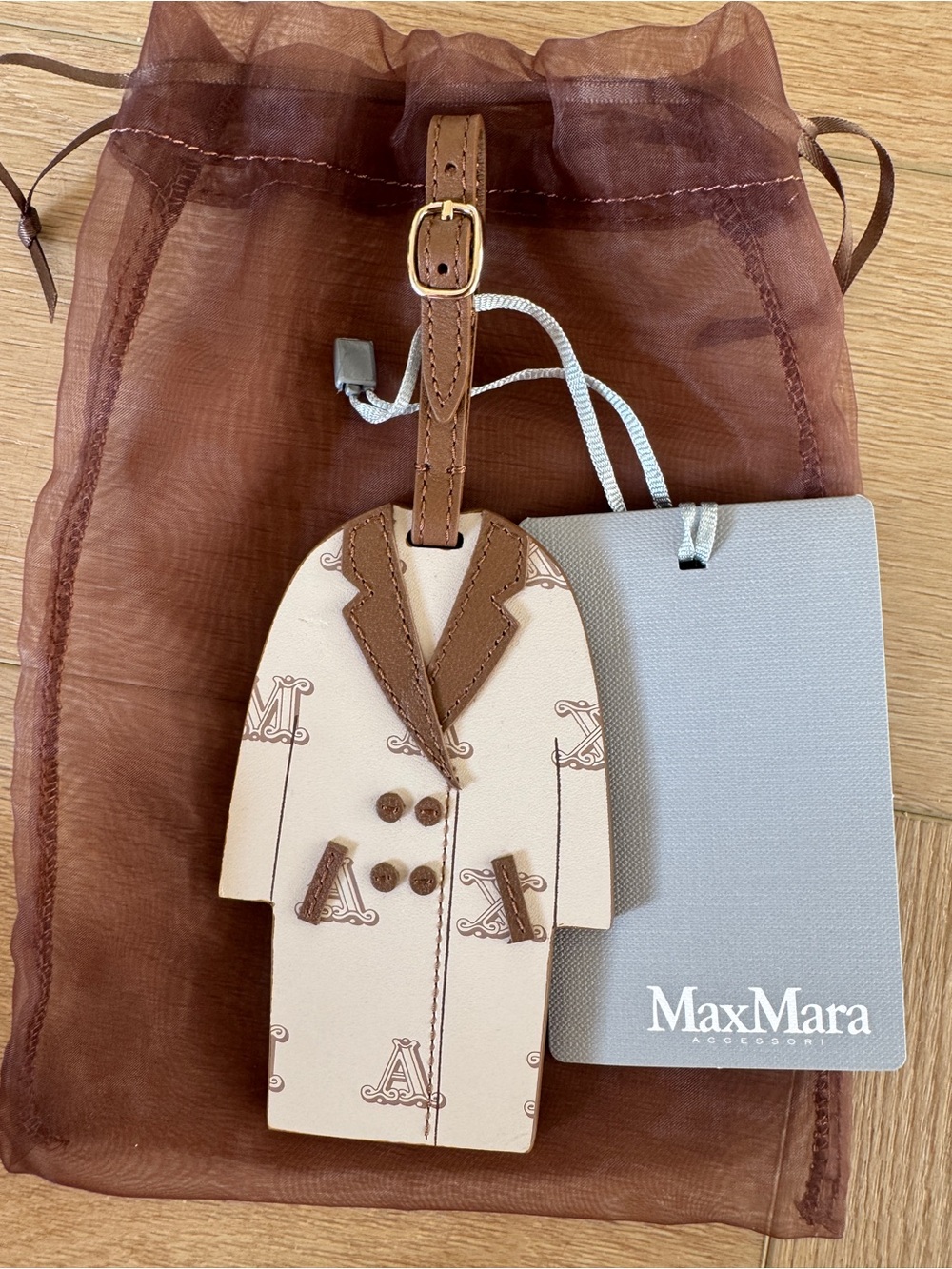 MaxMara Leather Bag Charm